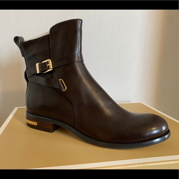 Micheal Kors - Dark Brown Ankle Boots - Picture 2 of 6